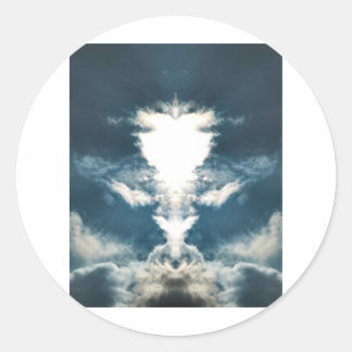 STICKER ROND DIVINE