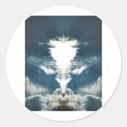 STICKER ROND DIVINE (Devant)