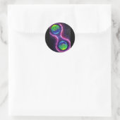 Sticker Rond Diviser les cellules (Sac)