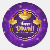 Sticker Rond Diwali (Devant)