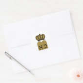 Sticker Rond Dix commandements (Enveloppe)
