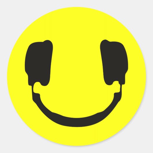 STICKER ROND DJ (Devant)