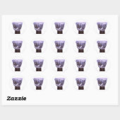 Sticker Rond Djembe (Feuille)