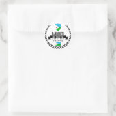 Sticker Rond Djibouti (Sac)