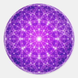 Sticker Rond D'Light Full Mandala