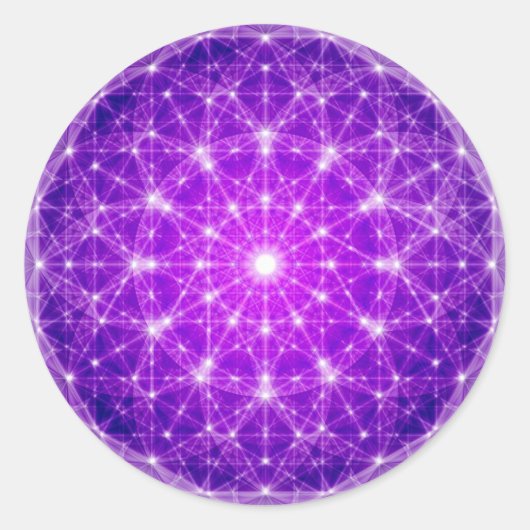 Sticker Rond D'Light Full Mandala (Devant)