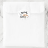 Sticker Rond Dobby Gratuit (Sac)