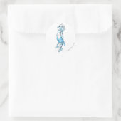 Sticker Rond Dobby regard par-dessus 1 (Sac)