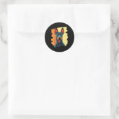 Sticker Rond Doberman (Sac)