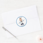 Sticker Rond Doc Faites-moi confiance (Enveloppe)