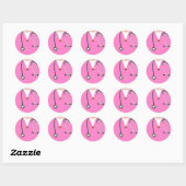 Sticker Rond Docteur Blouse (Feuille)