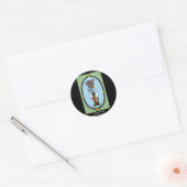 Sticker Rond Docteur Fang (Enveloppe)