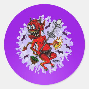 Sticker Rond DOD - Disk Golf