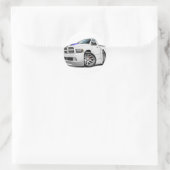 Sticker Rond Dodge SRT10 Blancs (Sac)