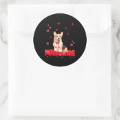 Sticker Rond Dog Lover (Sac)