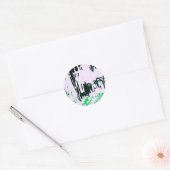 STICKER ROND DOG SLED (Enveloppe)