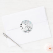 Sticker Rond Dogues Allemands (Enveloppe)