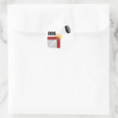 Sticker Rond Doink Hockey (Sac)