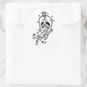 Sticker Rond dolla yok yak1 (Sac)