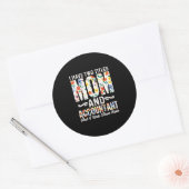 Sticker Rond Don comptable | Maman Et Comptable (Enveloppe)