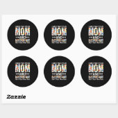 Sticker Rond Don comptable | Maman Et Comptable (Feuille)