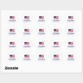 Sticker Rond Don Donald Trump 2024 (Feuille)