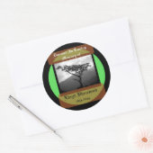 Sticker Rond Don en mémoire de (Enveloppe)