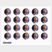Sticker Rond Donald Trump (Feuille)