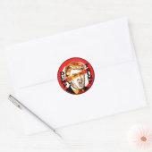 Sticker Rond Donald Trump 2016 (Enveloppe)