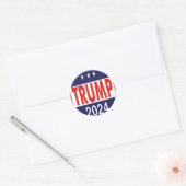 Sticker Rond Donald Trump 2024 (Enveloppe)