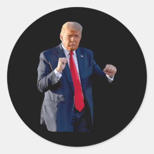 Sticker Rond Donald Trump 47e investiture du président 2025 (2