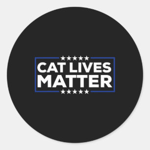 Sticker Rond Donald Trump Cats Mème politique amusant 2024