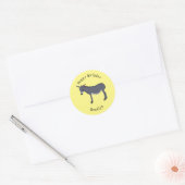 Sticker Rond Donkey cartoon (Enveloppe)