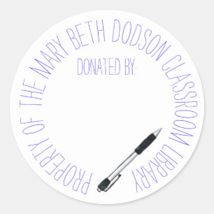 Sticker Rond Donné par