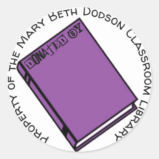 Sticker Rond Donné par