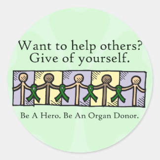 Sticker Rond Donne-toi