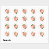Sticker Rond Donner Amour (Feuille)