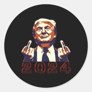 Sticker Rond Donner Doigt 2024 Décliner la conception