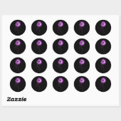 Sticker Rond Dons de sensibilisation aux surdoses d'opioïdes à (Feuille)