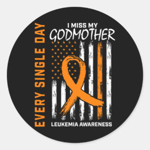 Sticker Rond Dons de sympathie pour la perte de Godmère Leukemi