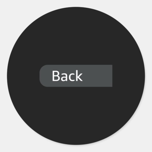 Sticker Rond Don't New York My Florida On Back  (Devant)