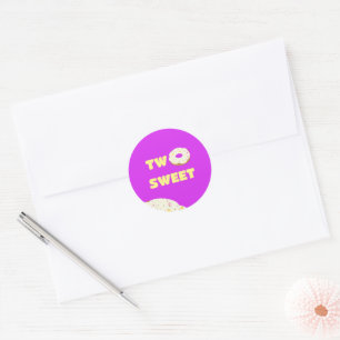 Sticker Rond Donut