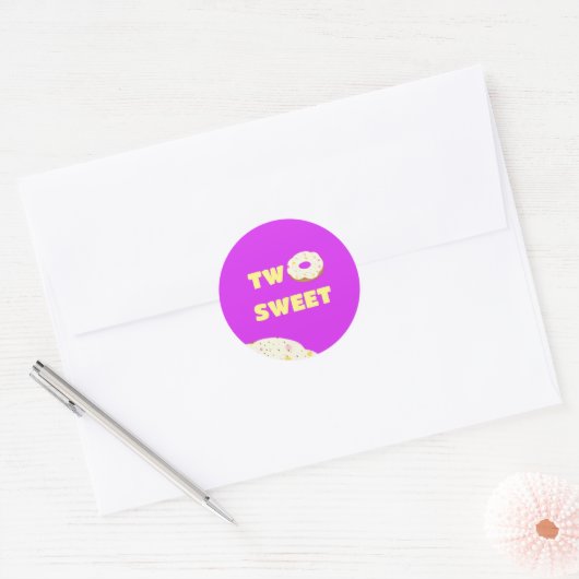 Sticker Rond Donut (Enveloppe)