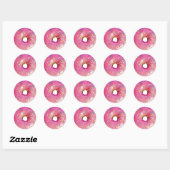 Sticker Rond Donut (Feuille)
