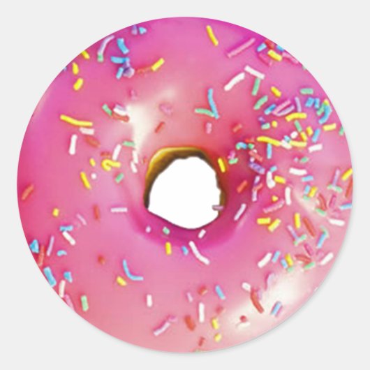 Sticker Rond Donut (Devant)