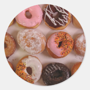 STICKER ROND DONUTS !