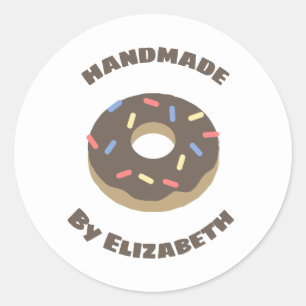 Sticker Rond Donuts artisanaux