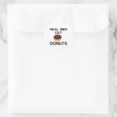 STICKER ROND DONUTS RÉELS MEN (Sac)