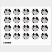 Sticker rond Dormir en démence (Feuille)