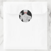 Sticker rond Dormir en démence (Sac)